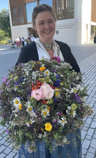 Den geweihten Kräutern wird traditionell eine schützende Wirkung zugeschrieben.  | Foto: Johanna Weber 