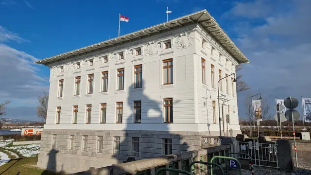 Auch das Otto-Wagner-Schleusengebäude kann besichtigt werden. (Archiv) | Foto: Wolfgang Czernilofsky/PID