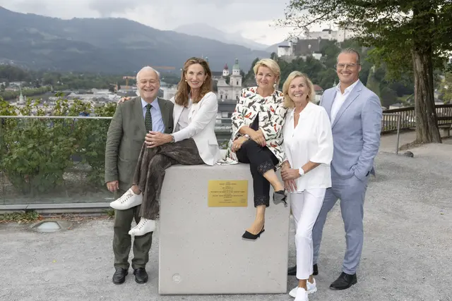 Im Bild: Anton Graf, Ursula Wirth, Marlies Muhr, Hera Lind und Alexander Egle. | Foto: Andreas Kolarik
