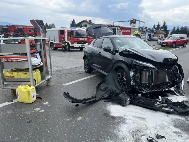 Ein Verkehrsunfall sorgte für Alarm bei den Einsatzkräften.