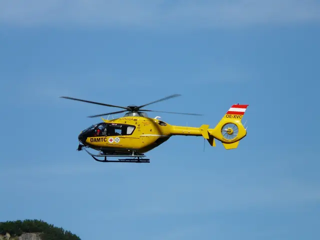 Der Notarzthubschrauber war rasch zur Stelle. | Foto: Pixabay
