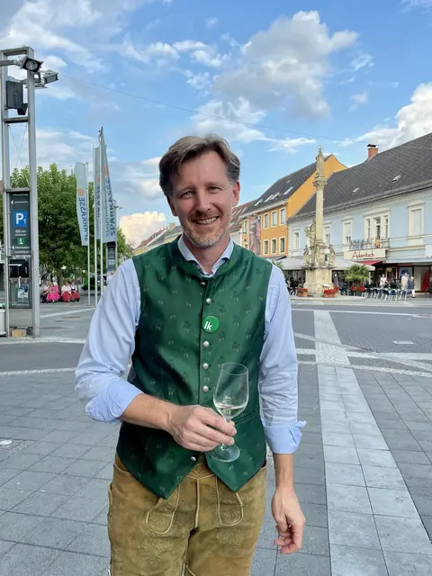 Am Freitag, dem 21. August 2026, wird in Leibnitz die 56. Steirische Weinwoche eröffnet. Eine gute Gelegenheit, um mit Landesweinbaudirektor Martin Palz sowie den steirischen Winzerinnen und Winzern ins Gespräch zu kommen. | Foto: Fischer