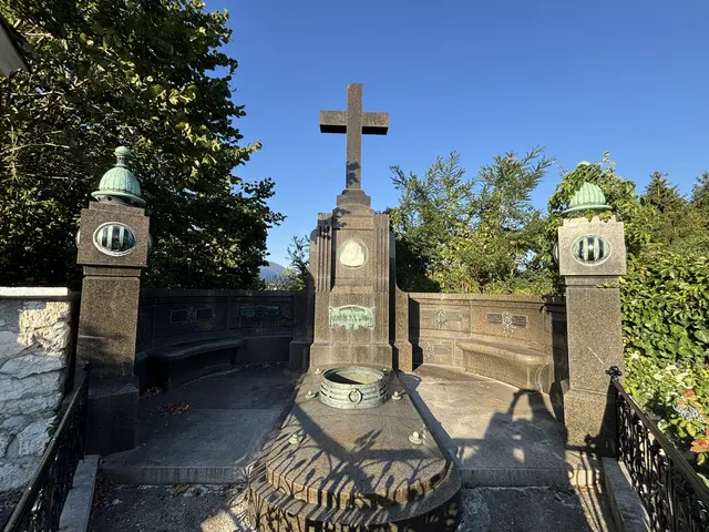 Am Friedhof St. Martin erinnert die Grabstätte bis heute an die Villacher Familie Wirth. | Foto: MeinBezirk.at/Michaela Erlacher