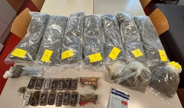 Das wurde alles bei einem mutmaßlichen Drogendealer gefunden. | Foto: LPD Wien