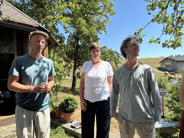 Johann Schauer aus Natternbach (links) und Florian Gadermaier aus Ried  (rechts). | Foto: MeinBezirk/Magdalena Wimmer