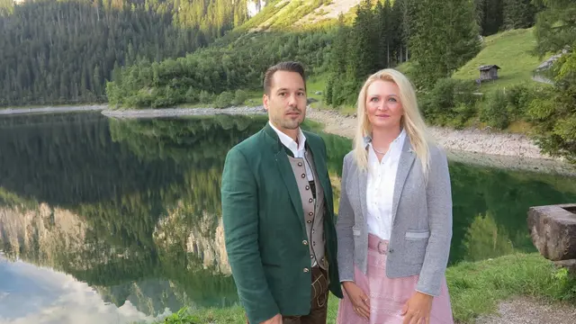 Bürgermeister Markus Schmaranzer mit der neuen VizebürgermeisterinSilke Gamsjäger. | Foto: OÖVP Gosau