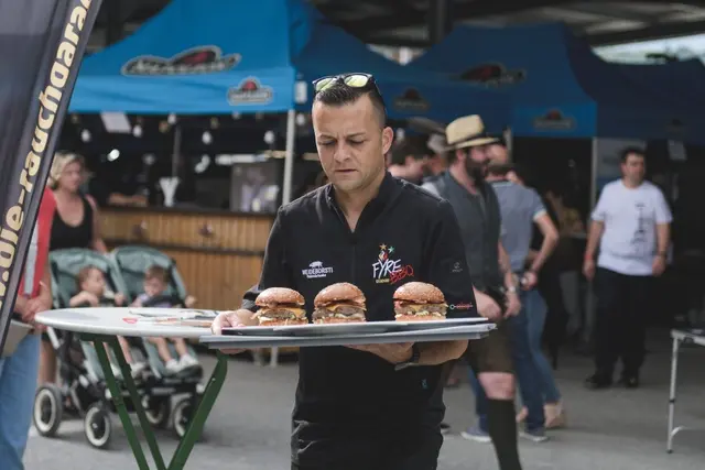 Auch kulinarische Kreationen wie Burger dürfen in Kaindorf natürlich nicht fehlen. | Foto: Austrian BBQ Association