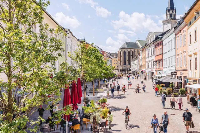 In der Villacher Innenstadt ist die Ausdehnung der Öffnungszeiten immer wieder Thema. | Foto: Stadt Villach
