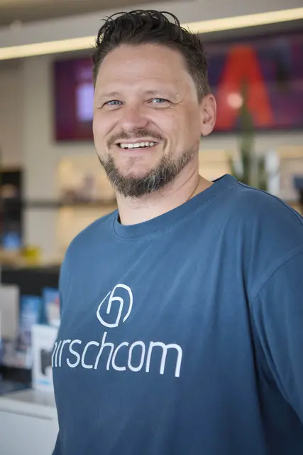 Christian Mitterwurzer, Geschäftsführer hirschcom. | Foto: Daniel Ross