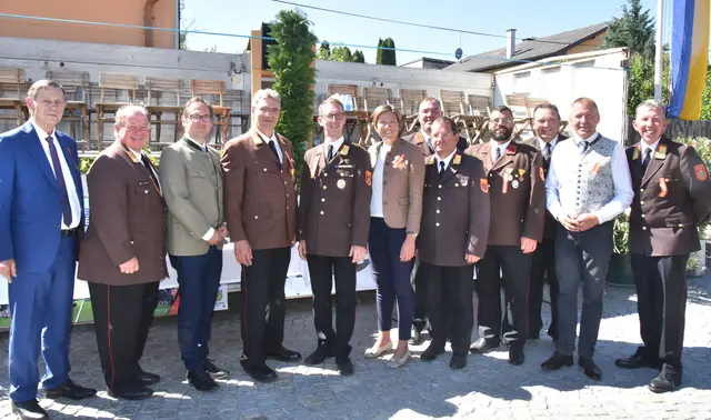 125 Jahre Feuerwehr Kleinhöflein: Drei Tage lang wurde das besondere Jubiläum mit einem großen Fest gebührend gefeiert. | Foto: Herbert Schleich