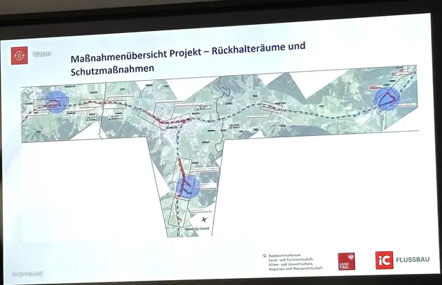 Planungen für Schutzmaßnahmen in drei Orten. | Foto: Klaus Iogler
