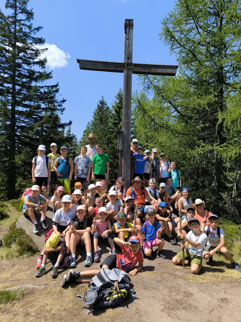 Gemeinsam hat man den Reinischkogel bezwungen.