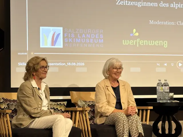 Edith und Heidi Zimmermann. Zwei erfolgreiche Skilegenden. | Foto: Christian Amtmann