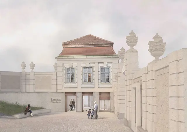 Der Baustart für das unterirdische Besucherzentrum wird frühestens im Jahr 2028 erfolgen. (Visualisierung) | Foto: epps Ploder Simon ZT GmbH