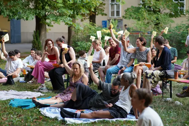 Das Publikum durfte abstimmen. | Foto: Philli Kaufmann