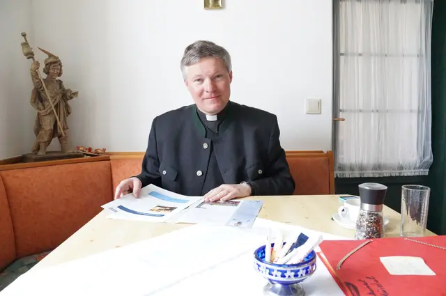 19 Jahre lang war David Schwingenschuh für die Pfarren Langenwang und Krieglach verantwortlich und war Regionalkoordinator der Region Obersteiermark Ost. | Foto: Kern