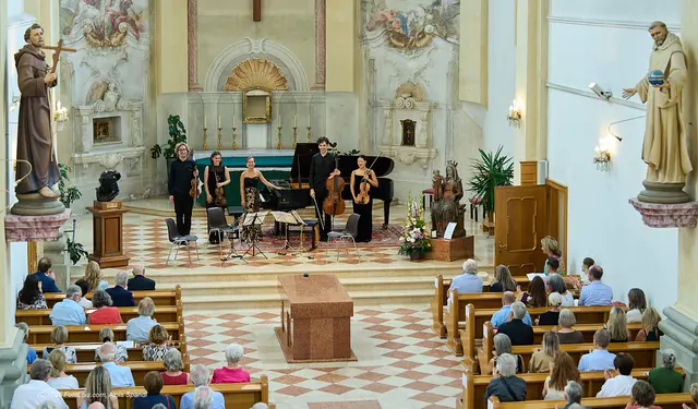 Klassik vom Feinsten in der Gaminger Kartause: Das 42. Chopin-Festival im Bezirk Scheibbs war ein voller Erfolg. | Foto: Alois Spandl/FotoLois.com