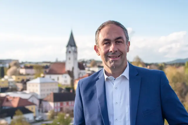 Martin Moser ist Bürgermeister der Gemeinde Bad Zell. | Foto: ÖVP Bad Zell