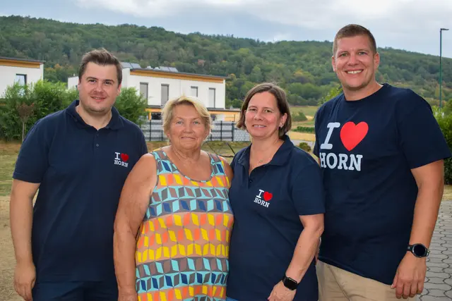 Gemeinderat Martin Pichlmayer, Gemeinderätin Johanna Leithner, Gemeinderätin Manuela Freitag und Stadtrat Marco Stepan. | Foto: SPÖ Horn