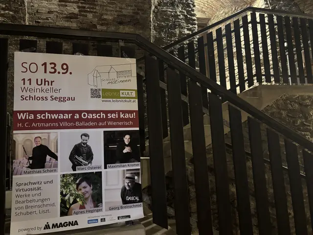Die elfte Saison der Seggauer Schlossmatineen wird am 13. September um 11 Uhr im historischen Weinkeller eröffnet. | Foto: MeinBezirk/Waltraud Fischer