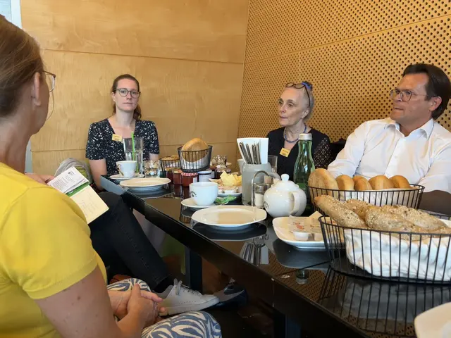 Beim Pressefrühstück auf der Garten Tulln. | Foto: Victoria Edlinger