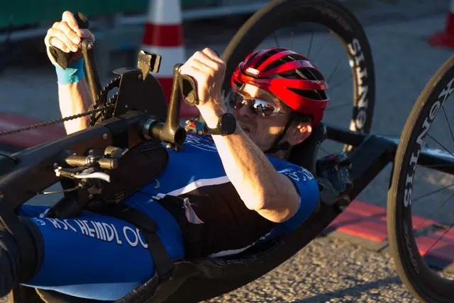 Auch die Handbiker stellten sich der Herausforderung hinauf nach Stadl.  | Foto: Wolfgang Pucher