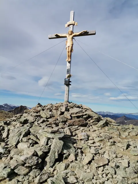 Jesuskreuz am Greimgipfel in der Region Murau