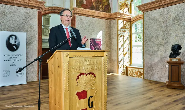 Klassik vom Feinsten in der Gaminger Kartause: Das 42. Chopin-Festival im Bezirk Scheibbs war ein voller Erfolg. | Foto: Alois Spandl/FotoLois.com