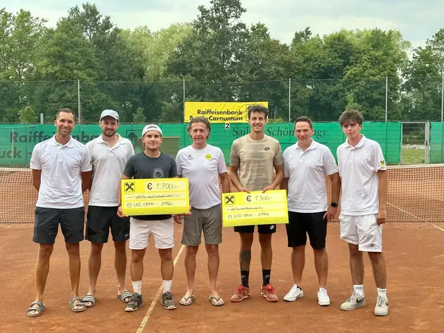 Siegerehrung des UTC Bruck Open Anfang August | Foto: UTC Bruck/Leitha
