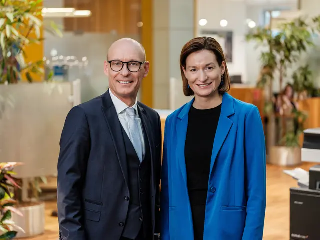 Sparkasse Baden Vorstände Reinhard Keider und Elisabeth Lambert. | Foto: Sparkasse Baden
