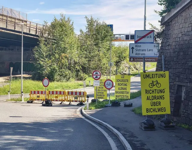 Vor vollendeten Tatsachen, eine "subptimale" Lösung. | Foto: Friedrich Stepanek