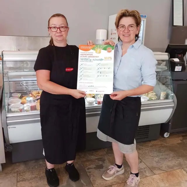 Team des Schulbuffets in Fehring