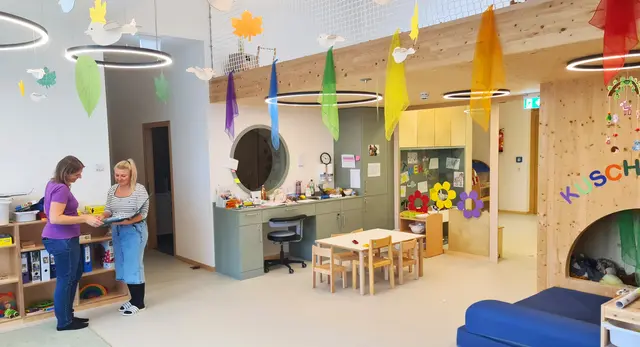 Kinderbetreuung ist für die Gemeinde eine Herzensangelegenheit und wurde bereits vor Jahrzehnten umgesetzt. | Foto: Marktgemeinde St. Stefan