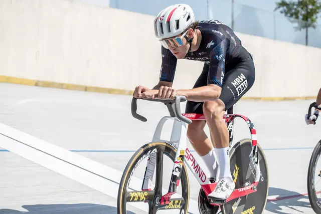 Nur wenige Wochen nach seinem schweren Sturz holte sich Tim Wafler den österreichischen Staatsmeistertitel im Scratch. | Foto: Peter Maurer/Cycling Austria