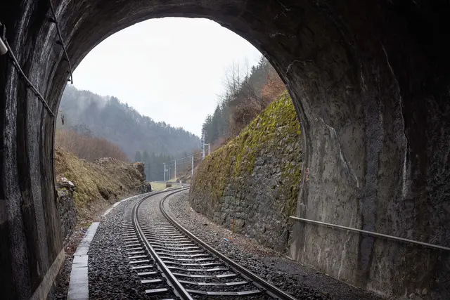 Der Kremser Tunnel ist derzeit für eine Elektrifizierung nicht geeignet. | Foto: ÖBB/Ferk