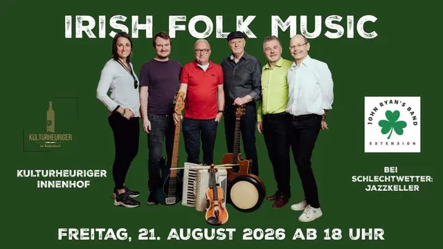 Ein Abend mit viel irisch-schottischem Folk im bezaubernden Innenhof des Kulturheurigen in Weiz. 
