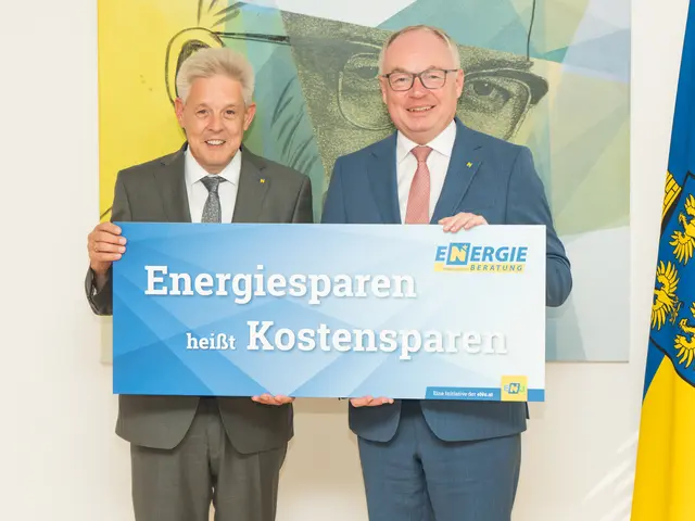Hermann Hauer und Stephan Pernkopf rühren die Werbetrommel für die Energieberatung. | Foto: VPNÖ