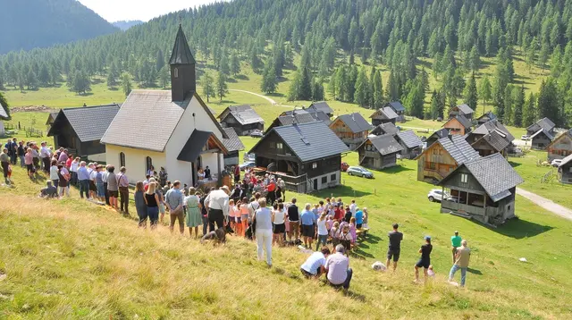 Beim Almfest auf der Egger Alm treffen am 29. August Hörnerklang, Wildgesang und geselliges Beisammensein aufeinander. | Foto: Hans Jost