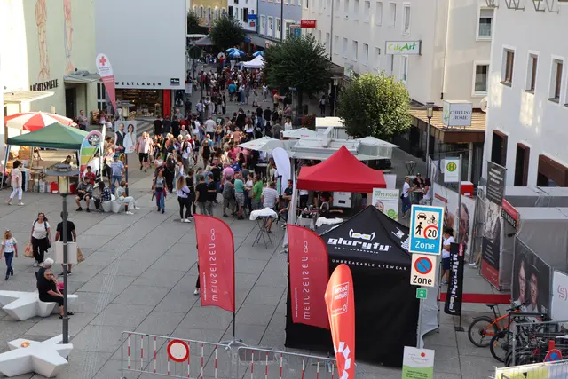 In der Innenstadt wird einige geboten. | Foto: Othmar Kolp