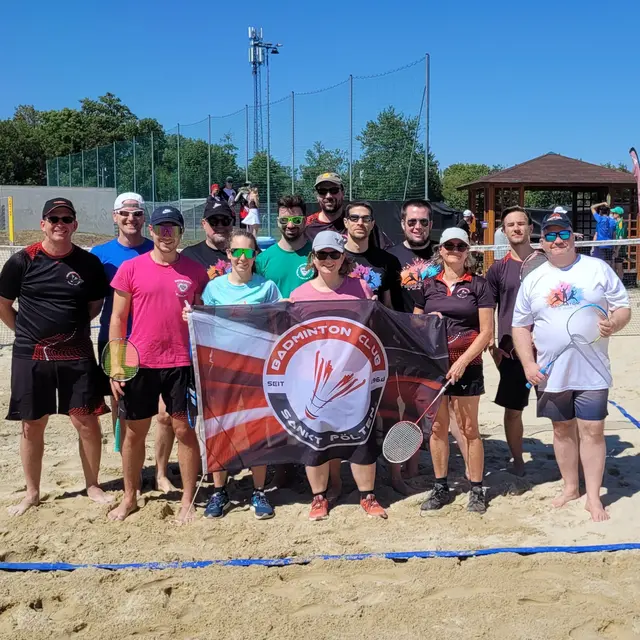 Die Freude ist groß beim Badminton Club St. Pölten über die Erfolge bei den österreichischen AirBadminton-Meisterschaften. | Foto: Badminton Club St. Pölten.