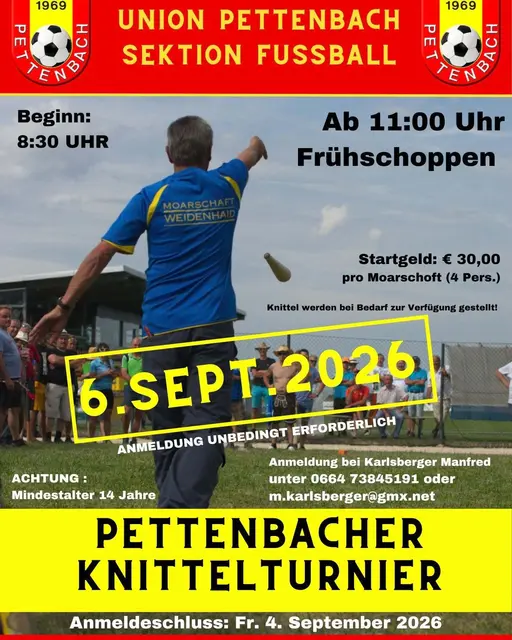 10. Knittelturnier der Union Pettenbach am Sportplatz - Pettenbach | Foto: Union Pettenbach