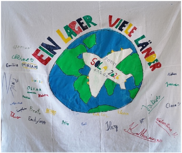 Beim WiWö-Lager im Pfarrhof Altstadt stand das Motto „Ein Lager – viele Länder“ im Mittelpunkt. | Foto: Pfadfinder Horn