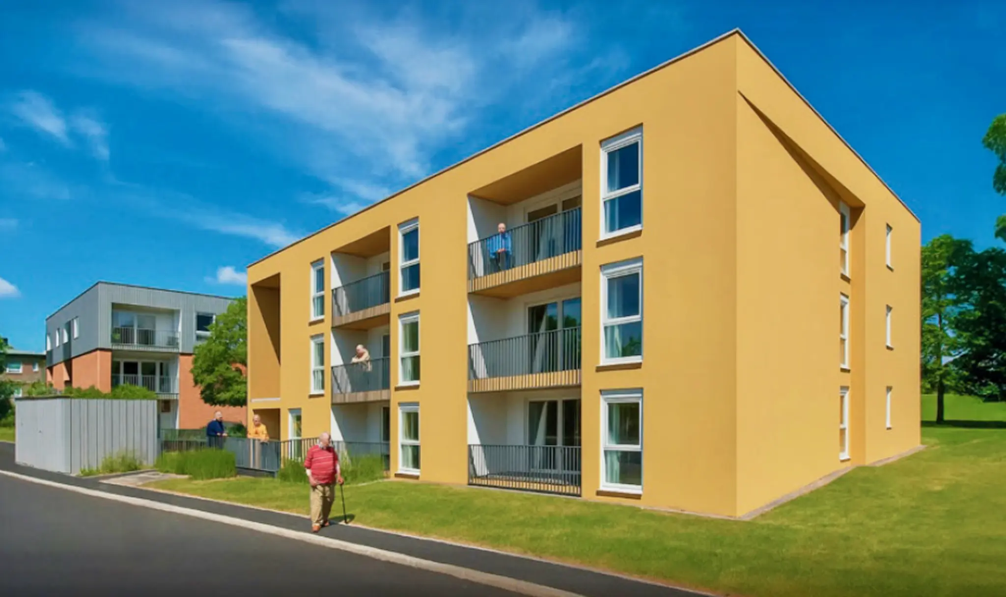 Age-appropriate housing is being expanded: 22 new apartments for seniors ...
