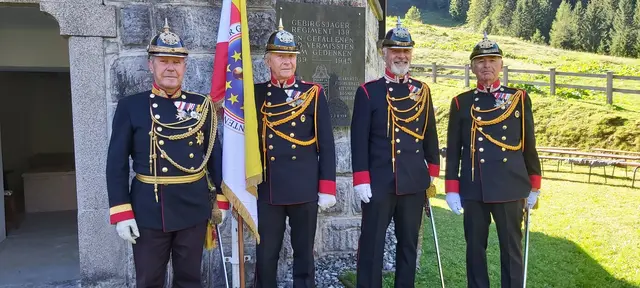 Am Plöckenpass wird traditionell der Gefallenen gedacht. | Foto: OGTG/Puntigam