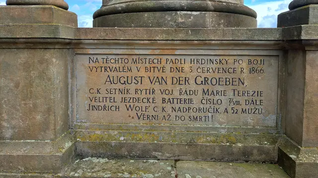Die Gedenktafel für August van der Groeben | Foto: Katharina Winkelmayer