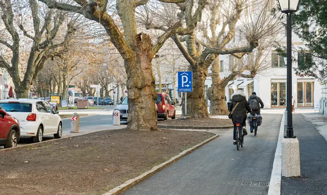 Bis 2030 soll der Anteil an Radfahrten in der Stadt auf 30 Prozent steigen. Derzeit liegt dieser bei fast 24 Prozent. Das Projekt "S-bike" ist ein Teil der Initiative "Salzburg verbinden" | Foto: Symbolfoto: Stadt Salzburg/Alexander Killer