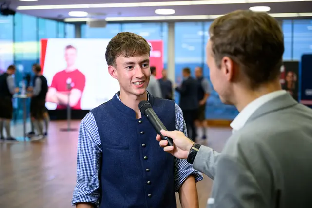 Luca Reitböck aus Taufkirchen an der Pram fliegt bald nach Shanghai zur World Skills der Zimmerer. | Foto: SkillsAustria/Wieser/Slovencik)