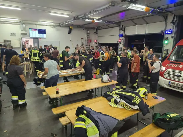Rund 40 Feuerwehreinsätze allein innerhalb einer Stunde wurden gezählt. | Foto: Bezirksfeuerwehrkommando Neusiedl am See