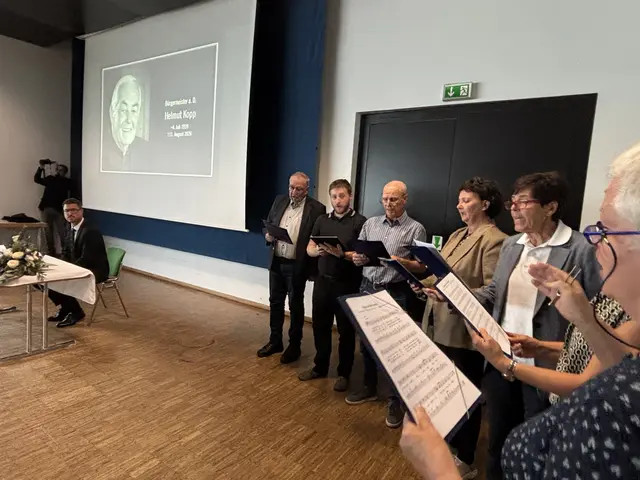 Musikalisch umrahmt wurde die Sitzung vom Liederkreis St. Georgen. | Foto: Georg Larcher / MeinBezirk