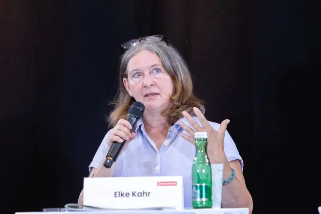 Bürgermeisterin Elke Kahr (KPÖ) gibt in den nächsten Jahren klar den Ton in Graz an, die Grünen werden ob der Stimmenverluste eher eine untergeordnete Rolle spielen. | Foto: Konstantinov